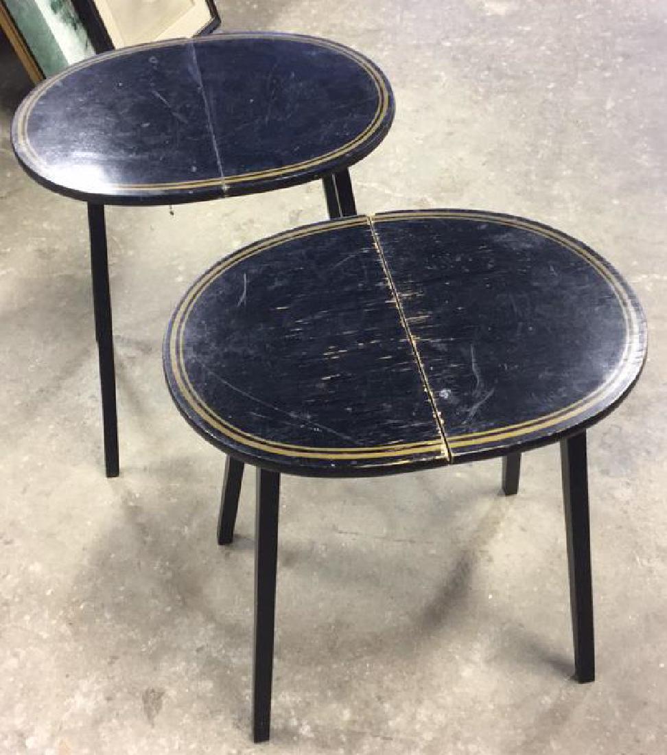 Pair Of Vintage Folding Side Tables (1 of 7)