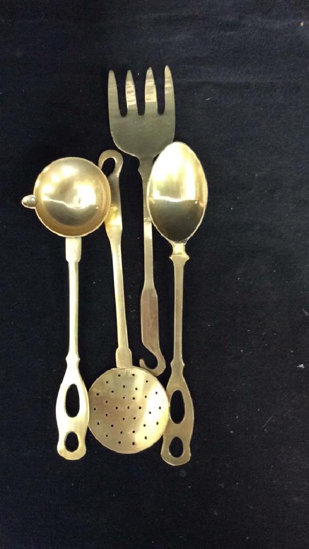 Vintage Brass Handled Kitchen Utensils (1 of 6)