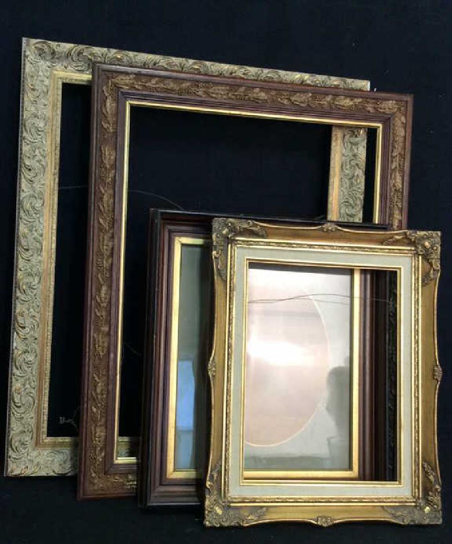Lot 4 Assorted Wooden Art Frames (1 of 10)