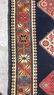 Vintage Oriental Handwoven Wool Carpet Runner - 5