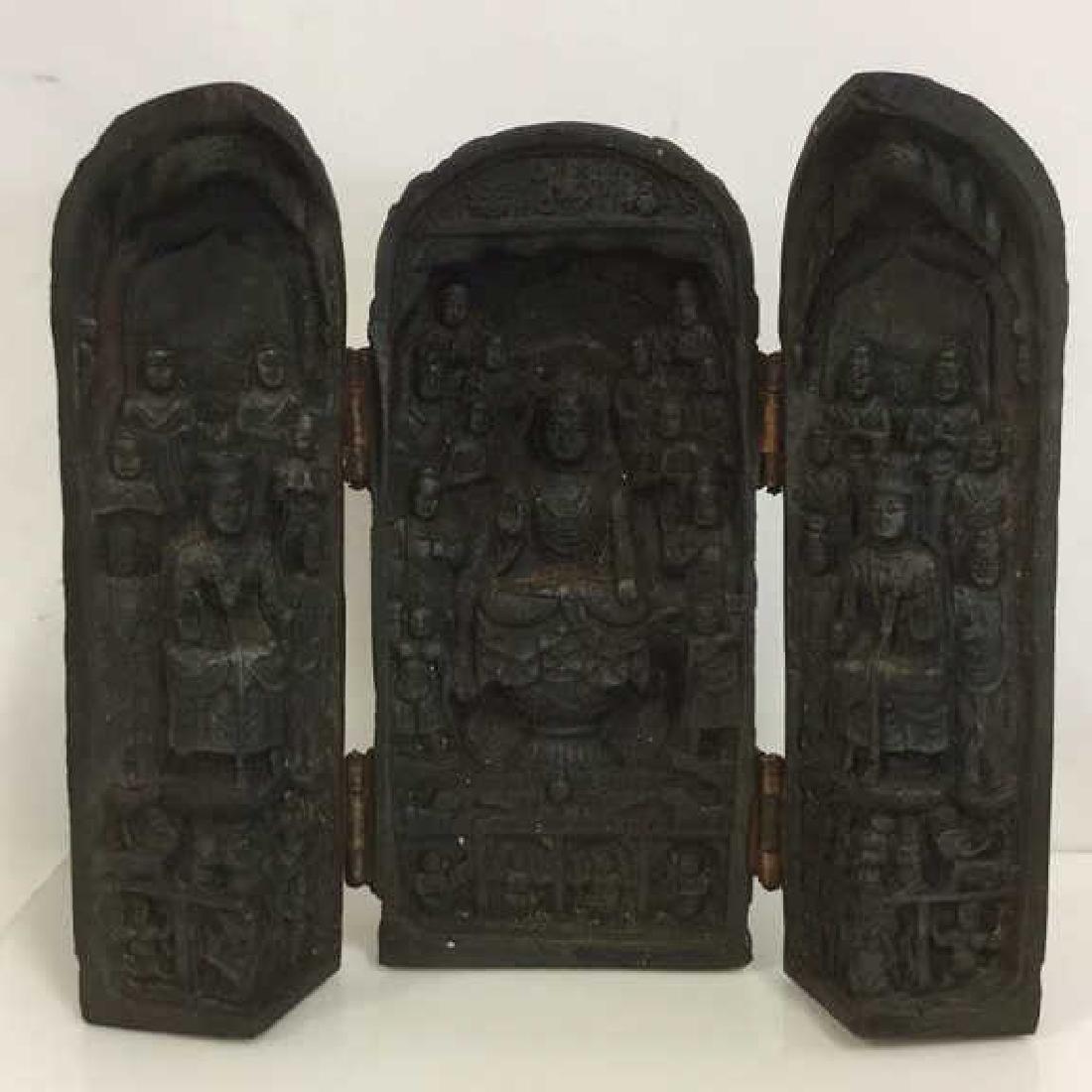 Chinese Vintage Folding Buddha Shrine (1 of 11)