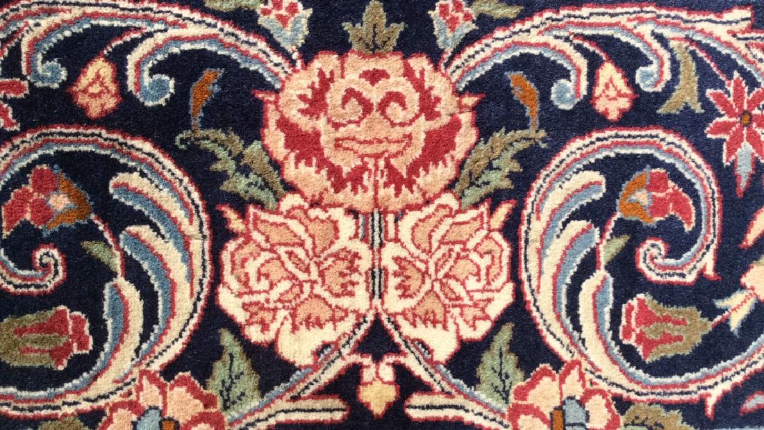 Handmade Intricately Detailed Fringed Wool Rug (1 of 10)
