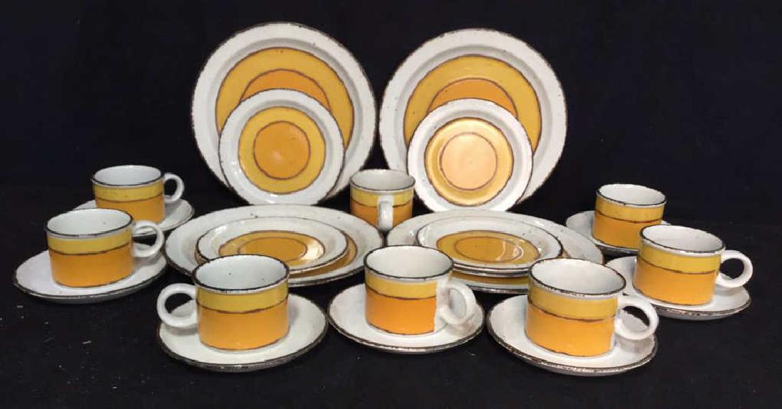 22 Pcs English Pottery Dinner Set, MIDWINTER (1 of 10)