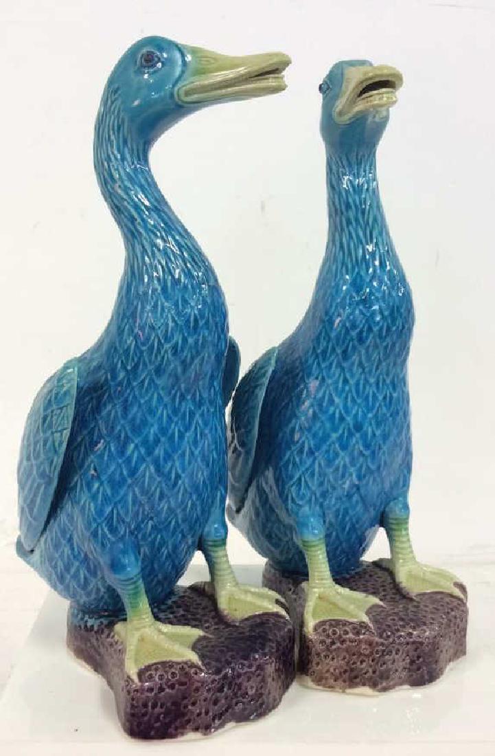 Pair Vintage/Antique Porcelain Duck Figurals (1 of 8)