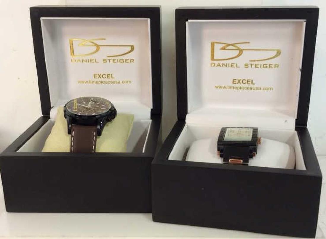 Pair DANIEL STEIGER Excel Men’s Wristwatches (1 of 9)