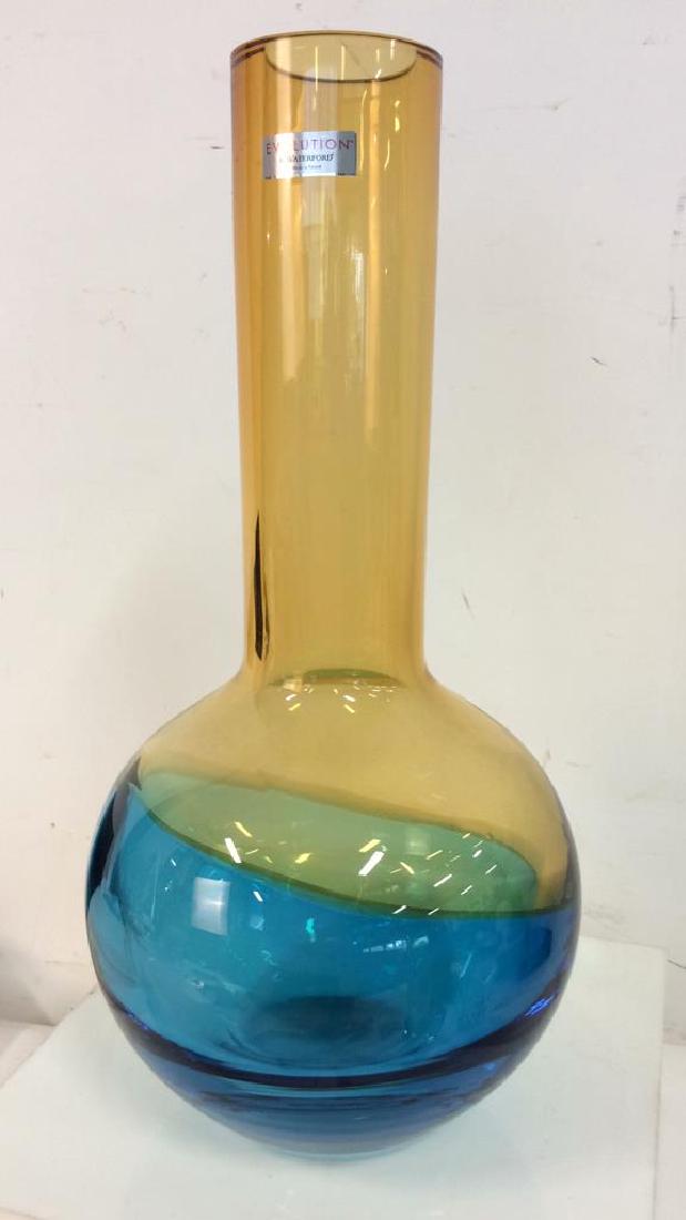 EVOLUTION BY WATERFORD Vintage Glass Vase (1 of 9)