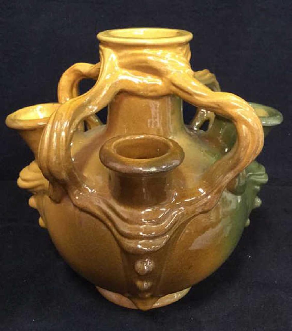Avon Pottery Jug In Brown & Green Toned Glaze (1 of 11)
