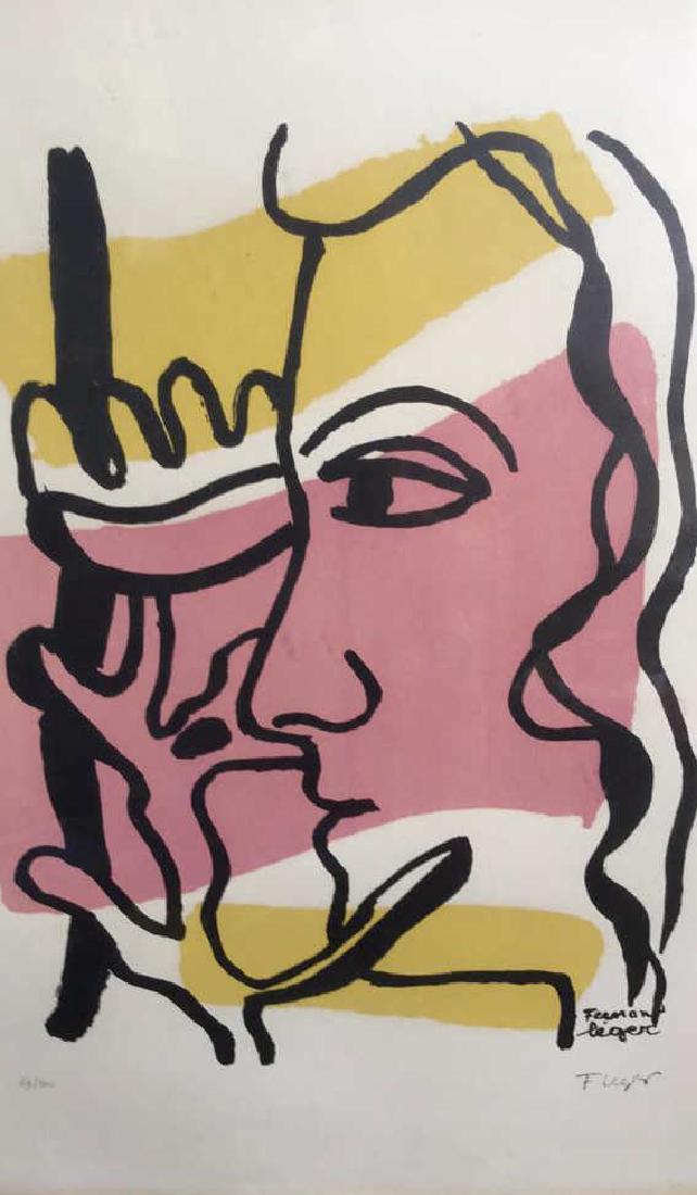 Fernand Leger Woman Tree C 1949, signed numbered (1 of 10)