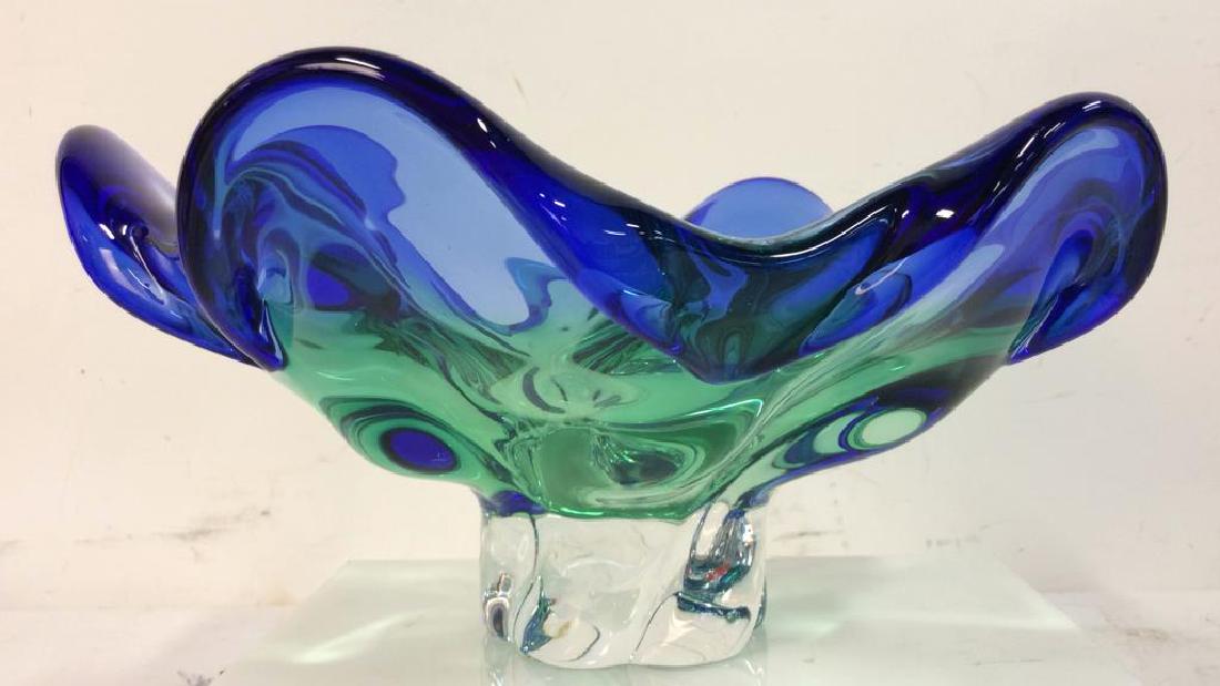 Art Glass Crystal Decorative Bowl (1 of 8)
