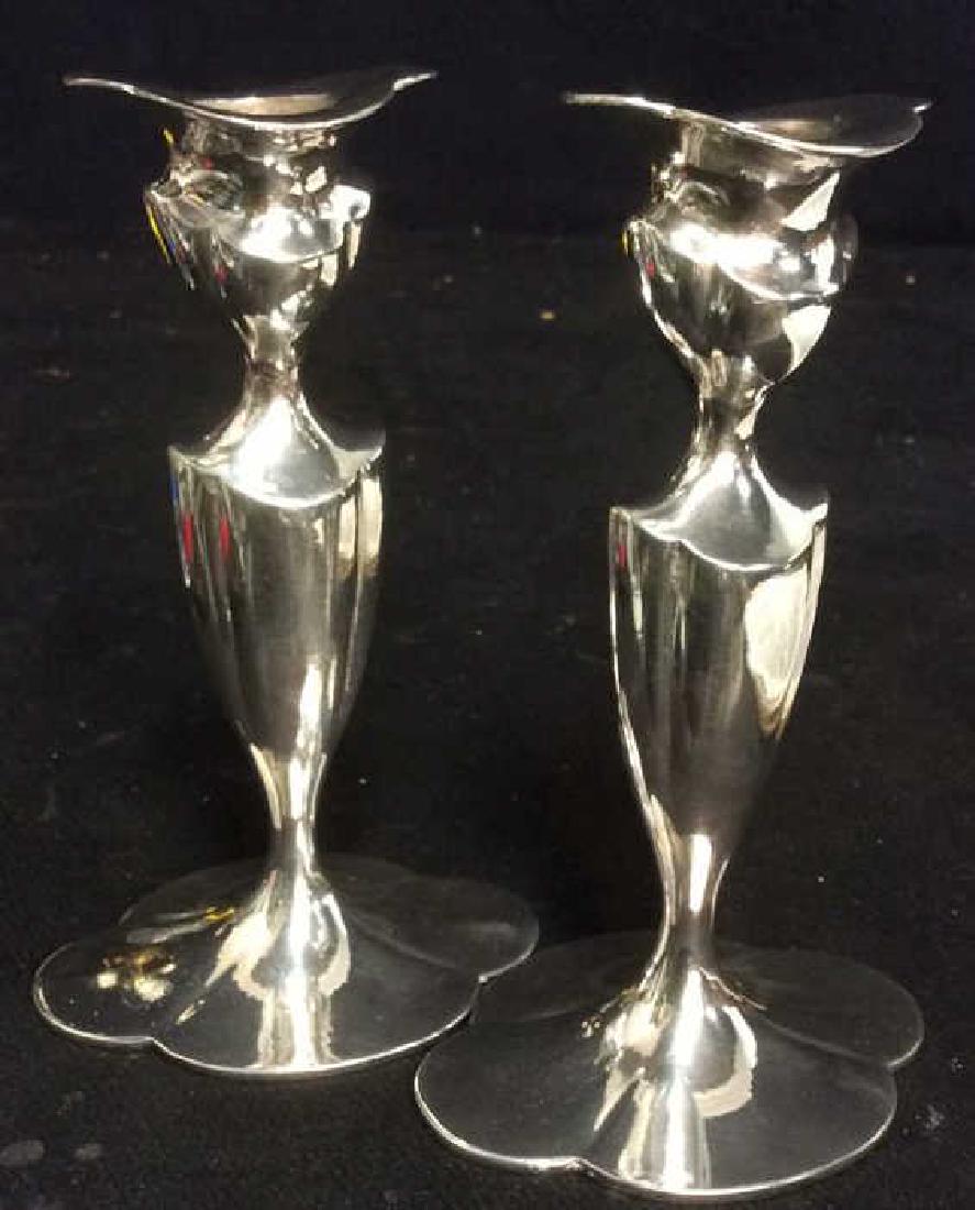 EGGP Co Meriden, Conn Pr Silver Pl Candlesticks (1 of 9)