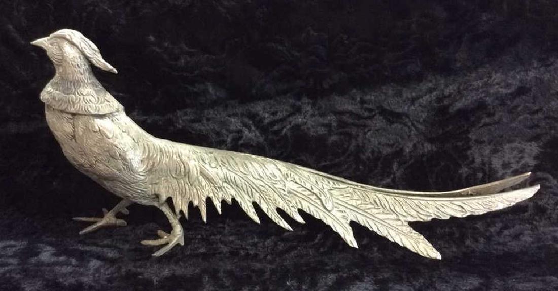 Silver Toned Metal Bird Figural (1 of 8)