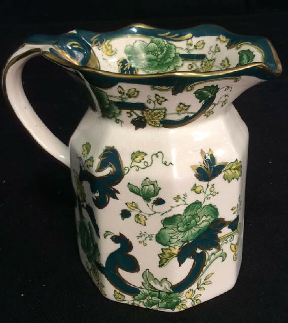 Mason’s Ironstone Chartreuse Pitcher, England (1 of 10)