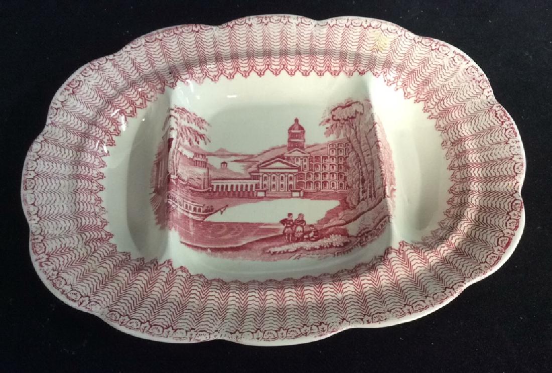 English Ironstone Transferware Platter (1 of 9)