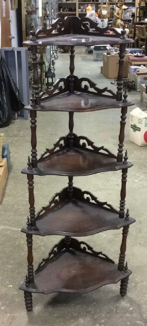 Victorian  Corner  What Not Display Shelf (1 of 10)