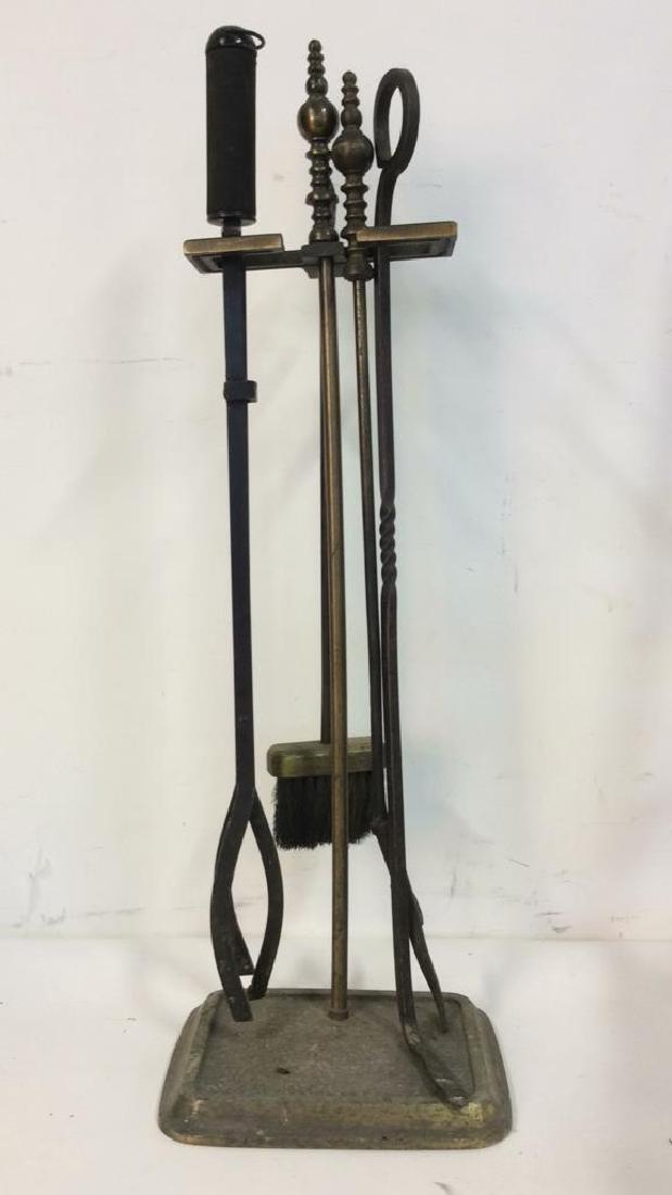 Lot 5 Brass Fireplace Tools (1 of 5)