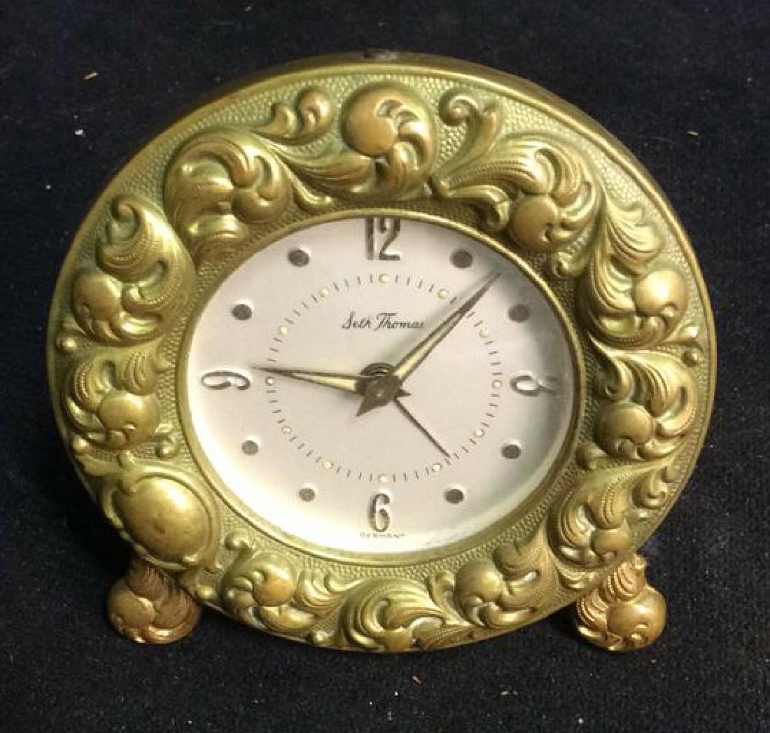 Vintage Seth Thomas Alarm Winding Click, Germany (1 of 5)