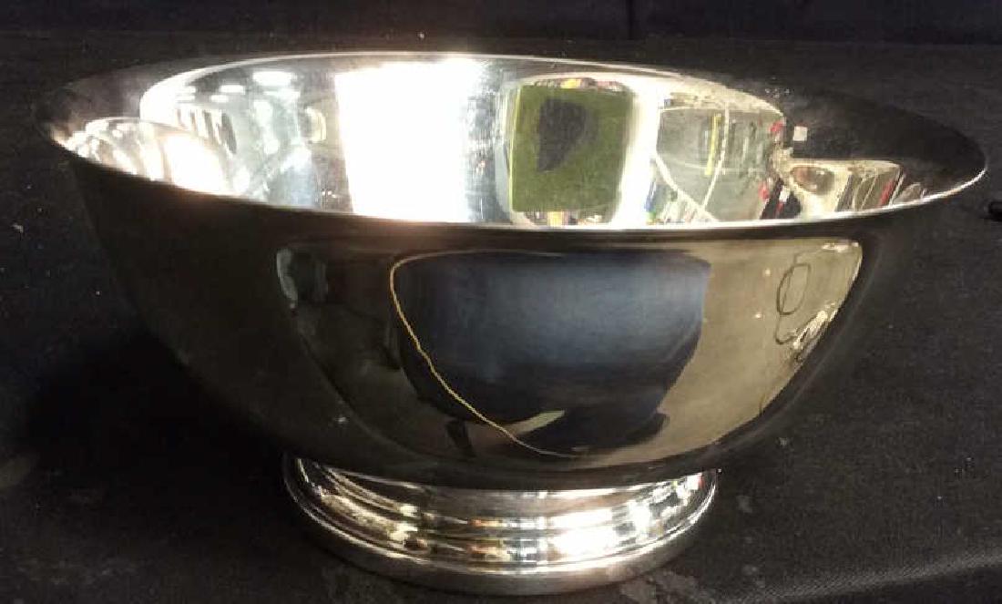 Gorham Footed Silver Plate Revere Bowl (1 of 7)