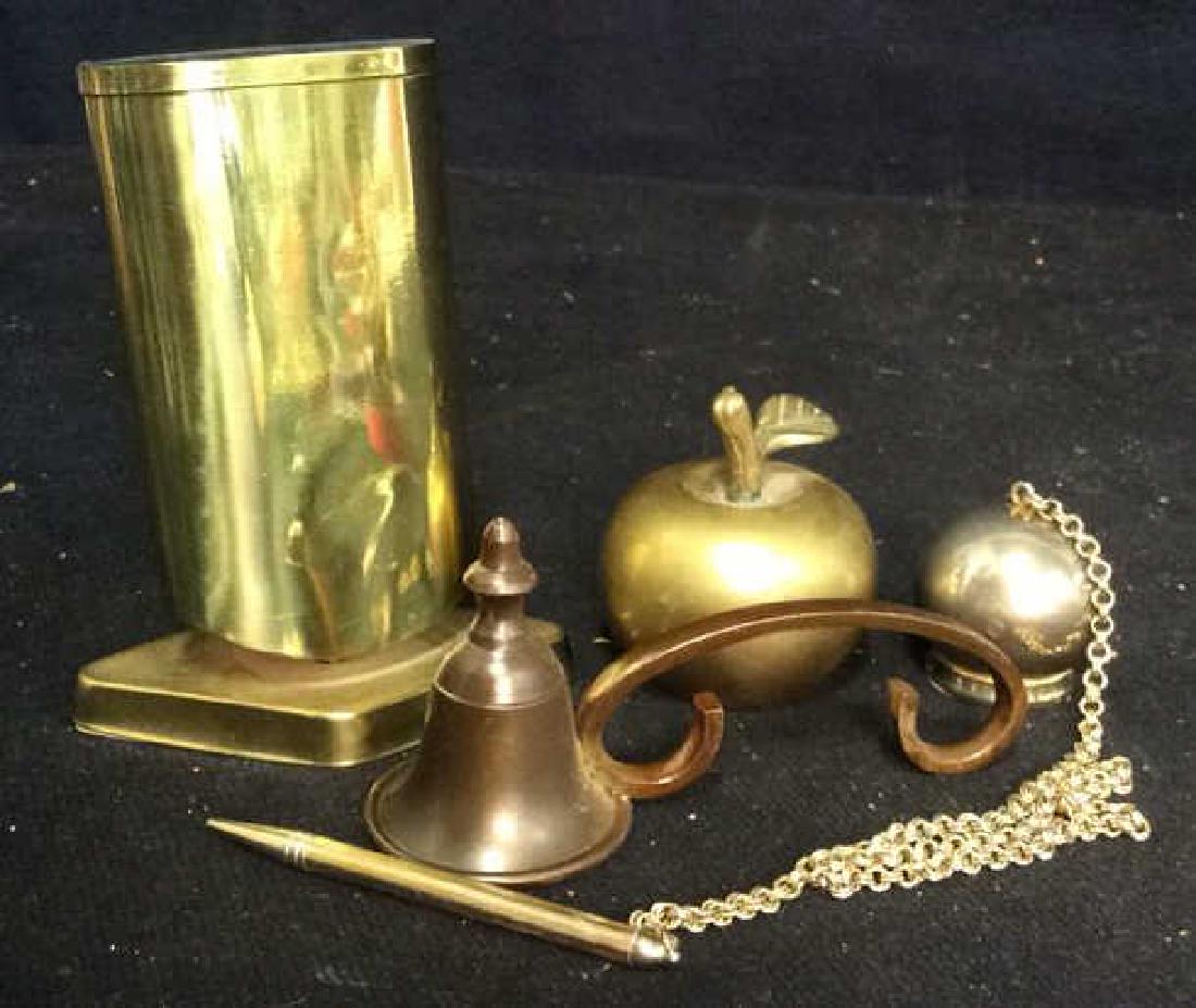 Vintage Brass Desk Top Accessories (1 of 6)