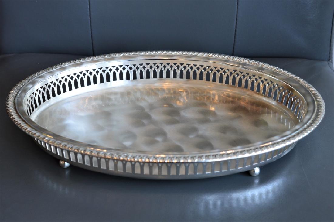 Electroplated Brass Dresser Tray Made in Germany (1 of 2)