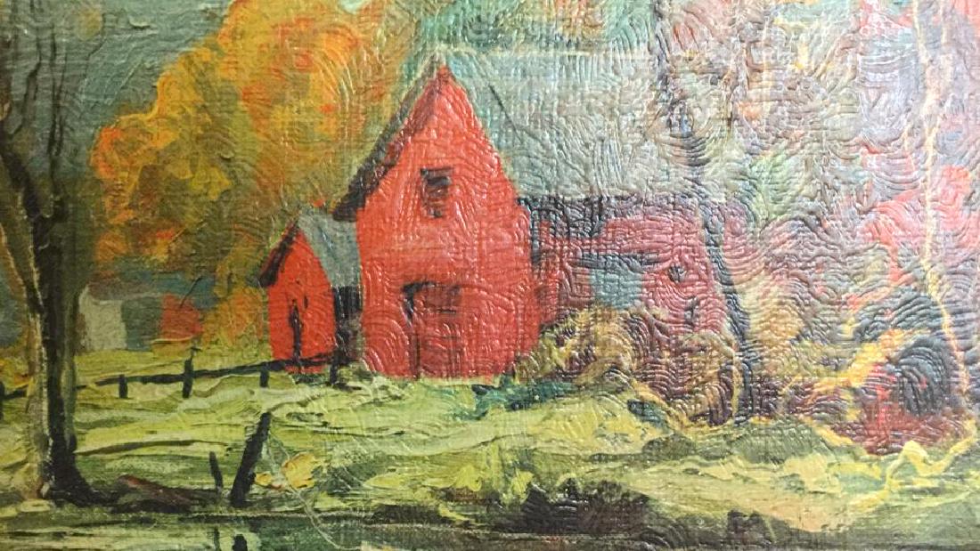 Framed Textured Landscape Art Print (1 of 10)