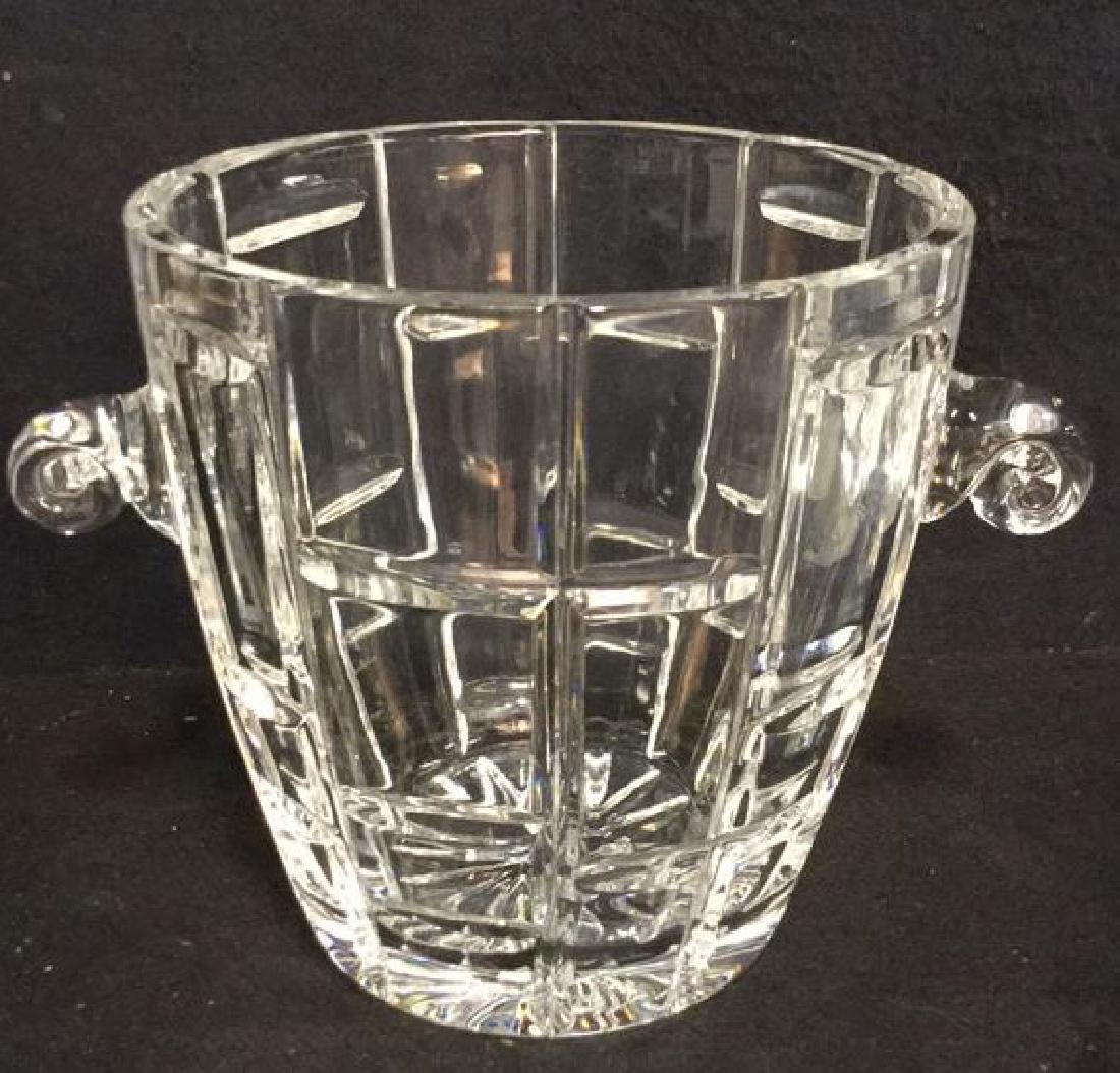 Crystal Double Scroll Handle Ice Bucket (1 of 7)