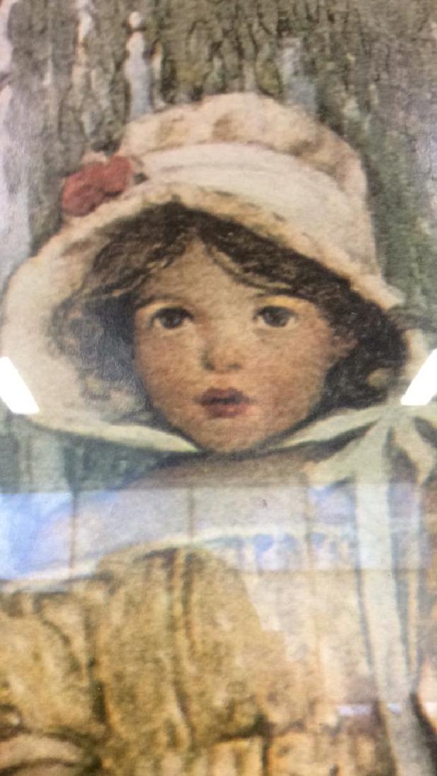 Print Of THE FLOWER BASKET By Jessie Wilcox Smith (1 of 8)