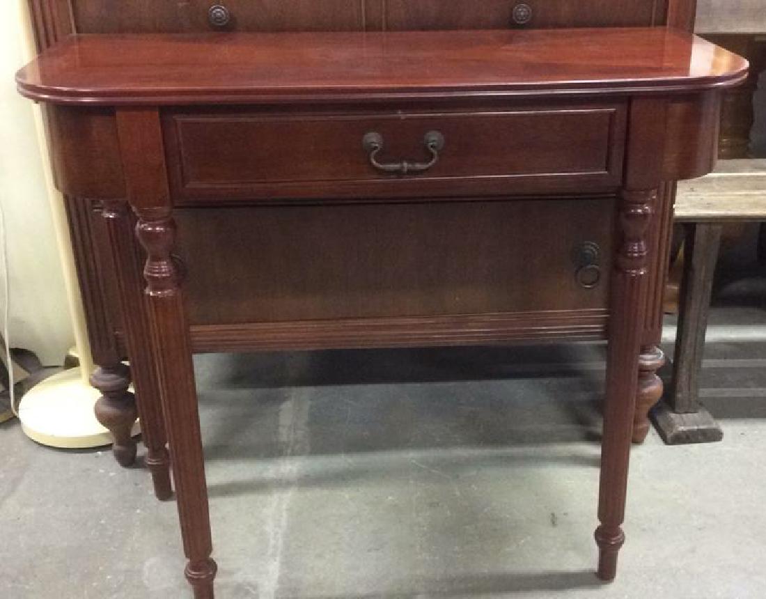 Bombay company mahogany writing desk deals