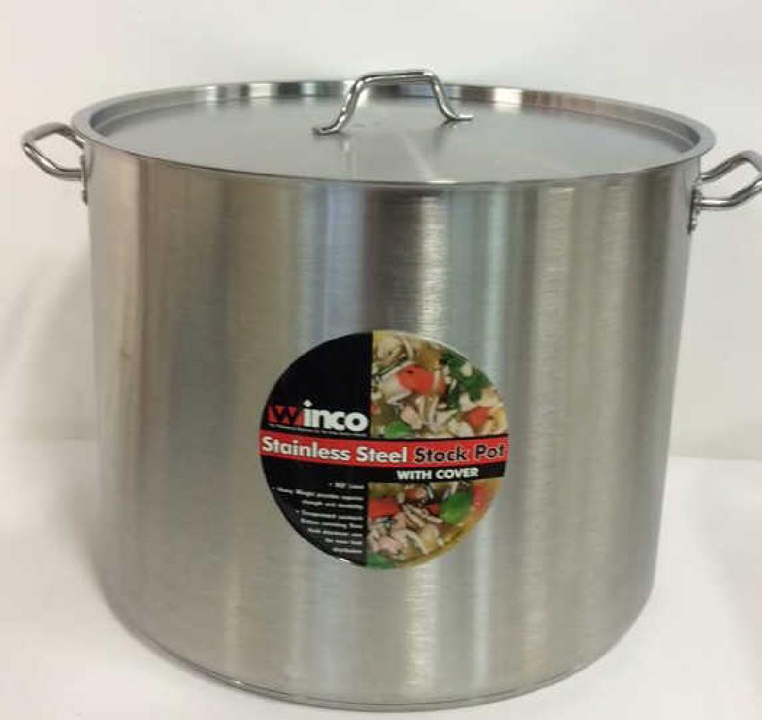 EXTRA LARGE WINCO Stainless Steel Stock Pot (1 of 8)