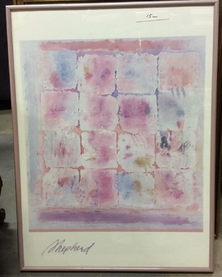 Shepard Framed abstract  Art Print (1 of 5)