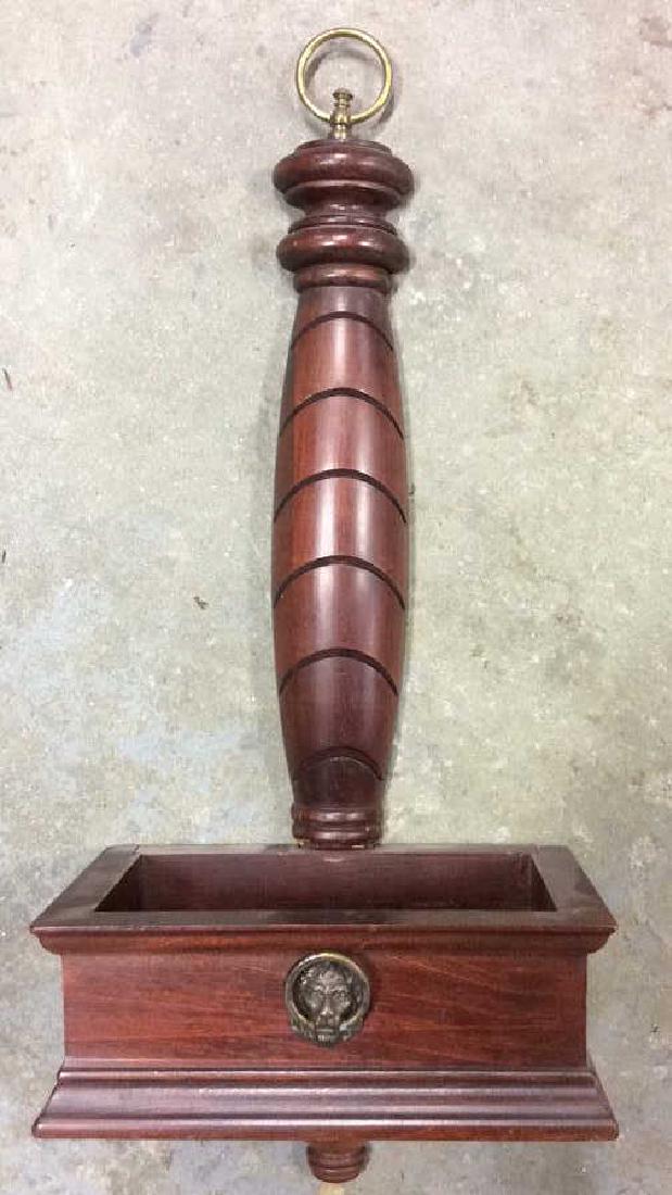 Vintage Carved Wood Hanging Wall Picket (1 of 8)