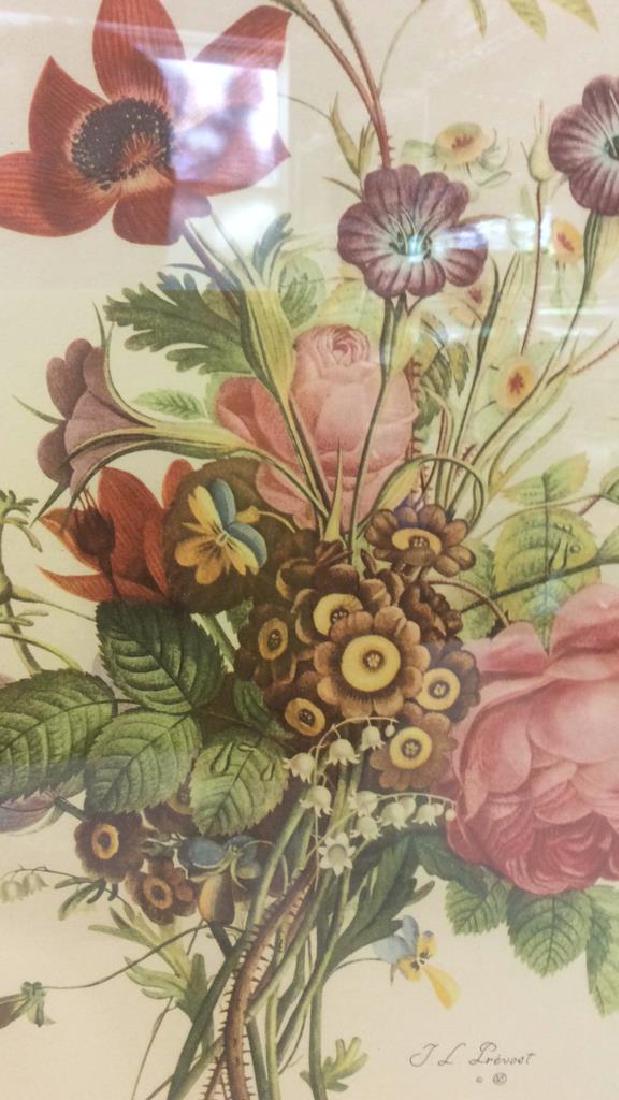 Framed Multi Toned Floral Botanical Print (1 of 7)