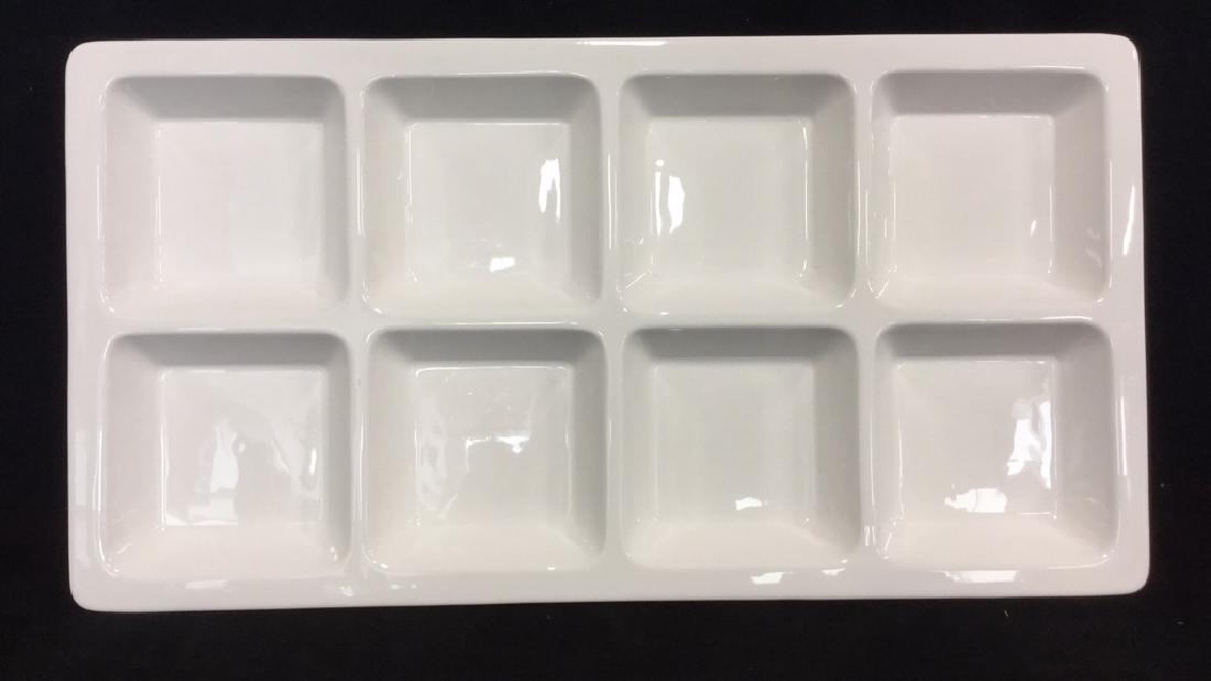White Rectangular Ceramic Serving Dish (1 of 6)