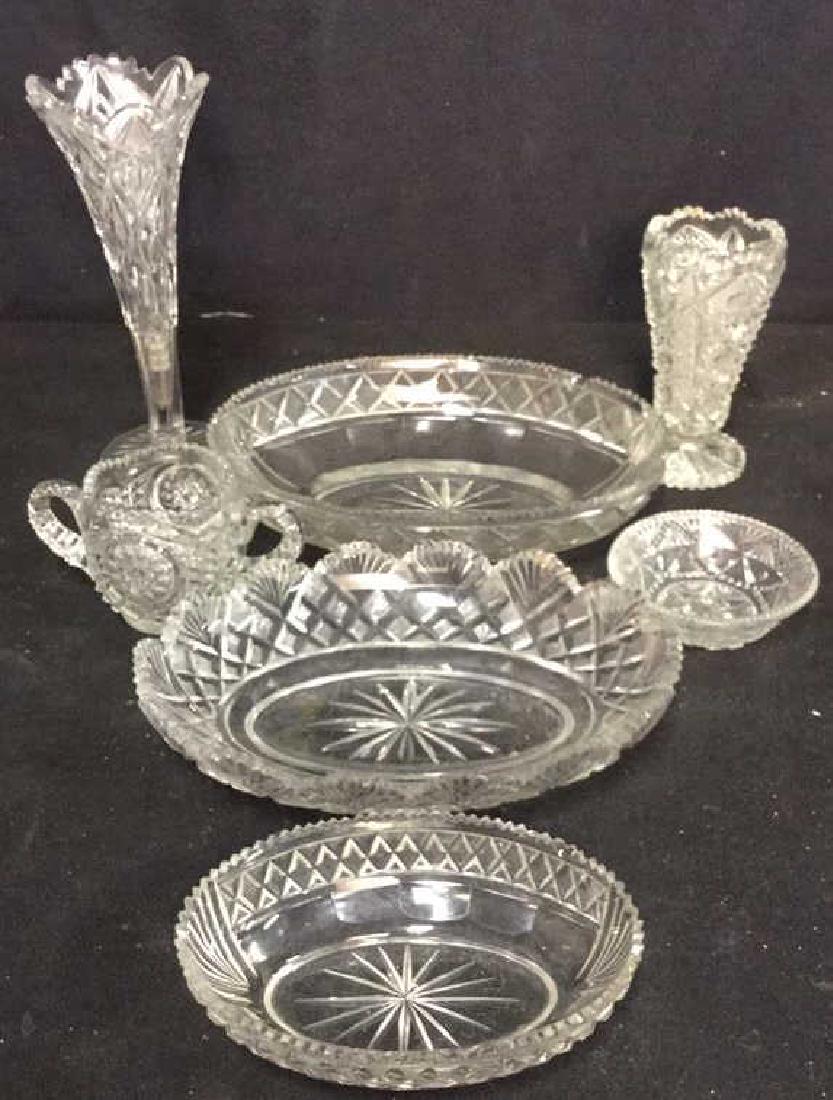 Lot 7 Miscellaneous Crystal Tabletop Accessories (1 of 8)