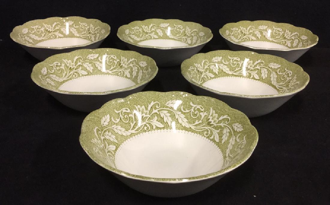 Set 6 J&G Meakin Renaissance Bowls (1 of 6)
