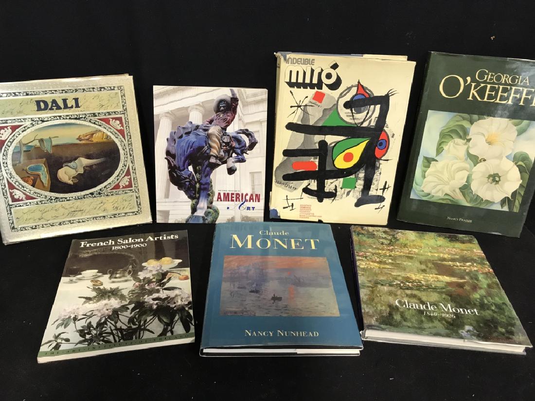 Lot 7 Assorted Art Coffee Table Books (1 of 8)