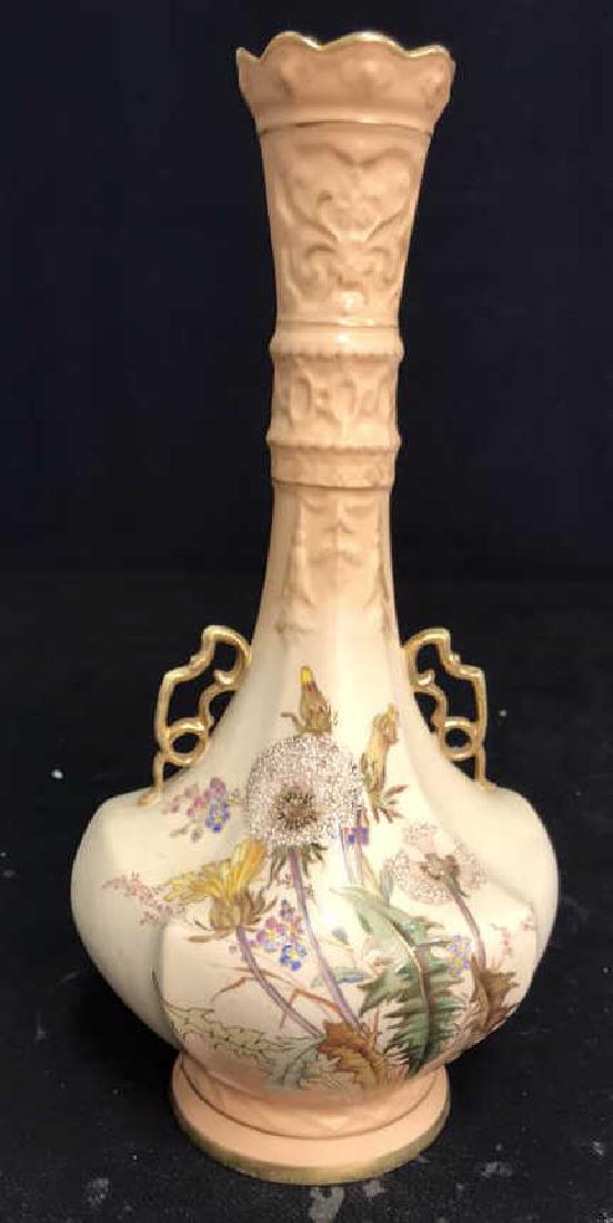 German Porcelain Hand Painted Vase (1 of 11)