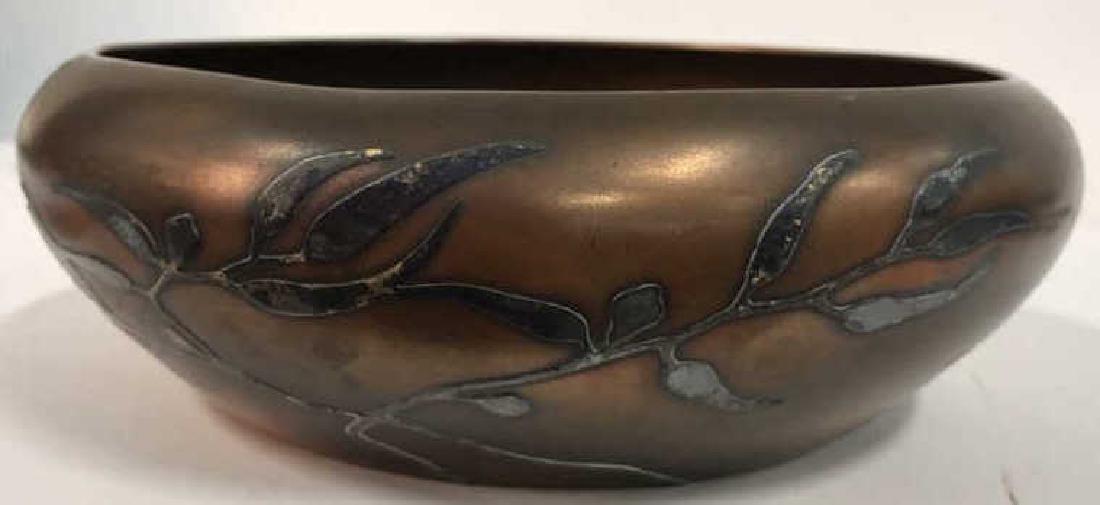 HEINTZ  Art Metal Sterling Silver on Copper Bowl (1 of 12)