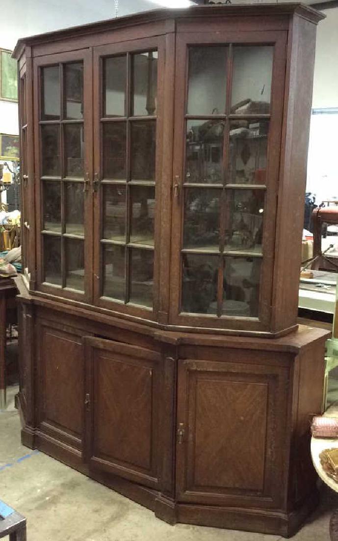 WHITE FURNITURE CO Wooden Hutch Cupboard (1 of 10)