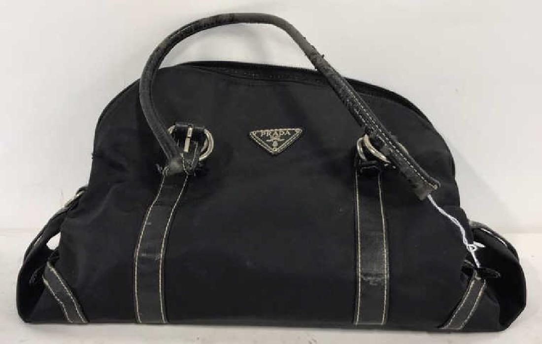 Prada Nylon and Leather Pocketbook Purse (1 of 9)