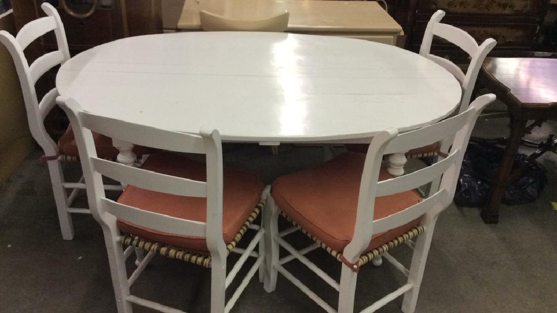 Lot 5 LOCKSON dining table with chairs, Dining Set (1 of 9)