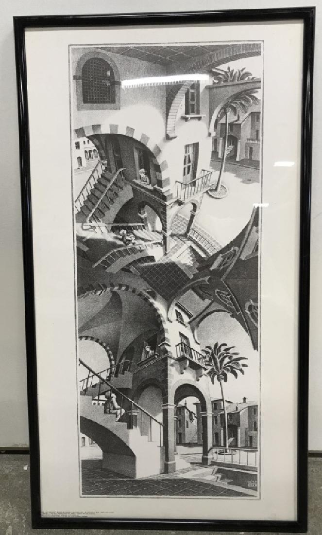 M.C. Escher ‘High Low’ Art Print (1 of 9)