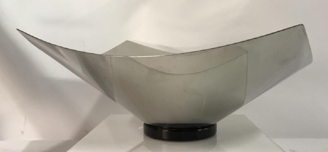 Vintage ALESSI Stainless Modern Design Bowl, Italy (1 of 7)