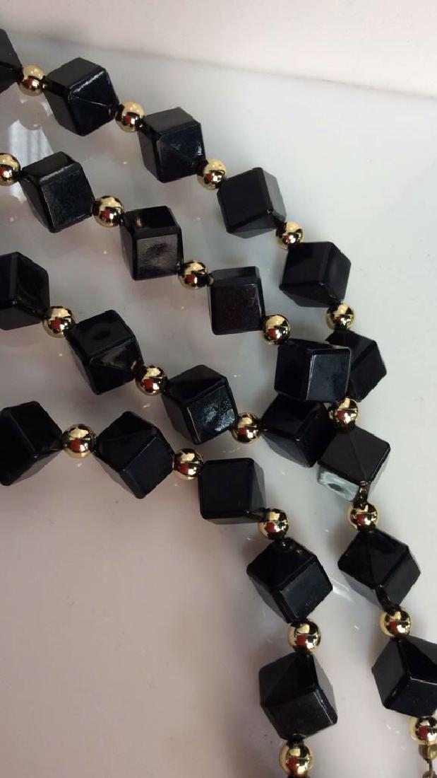 Costume Jewelry Cube Beaded Necklace (1 of 6)