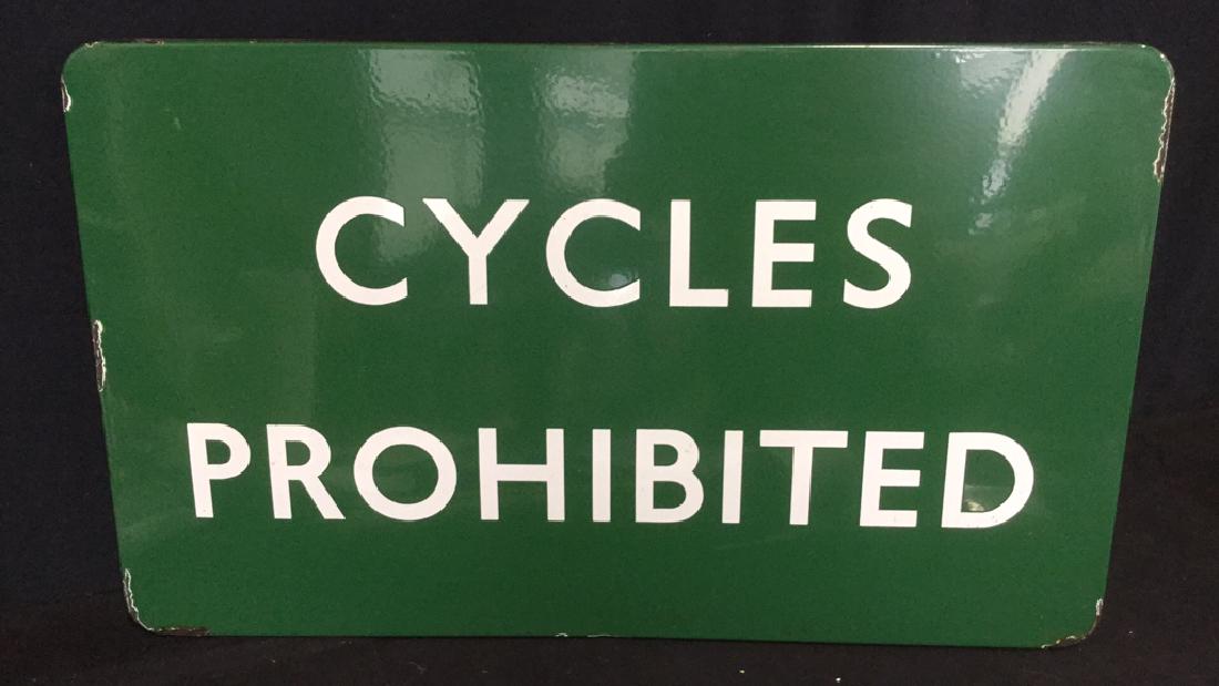 Vintage British Railway Enamel Sign (1 of 12)