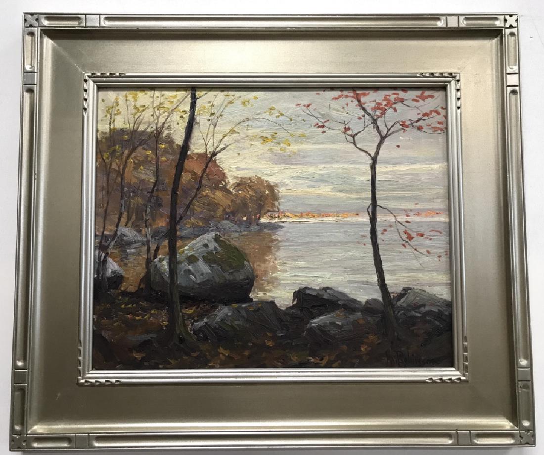 Hal Robinson Signed Oil on Canvas (1 of 8)