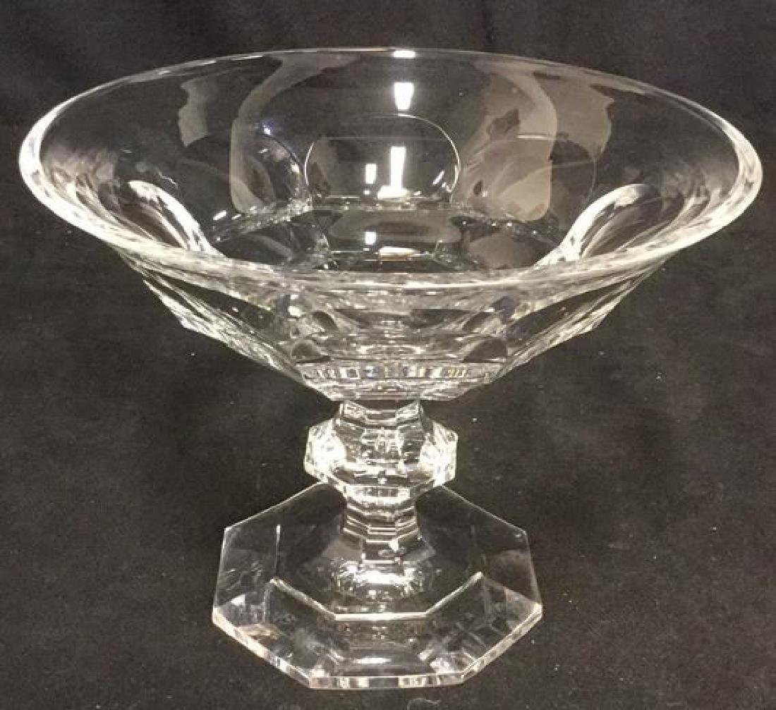 Heavy Cut Crystal Pedestal Bowl (1 of 13)