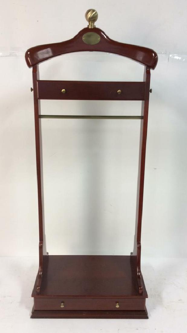 BOMBAY 2 Drawer Wooden Valet Stand