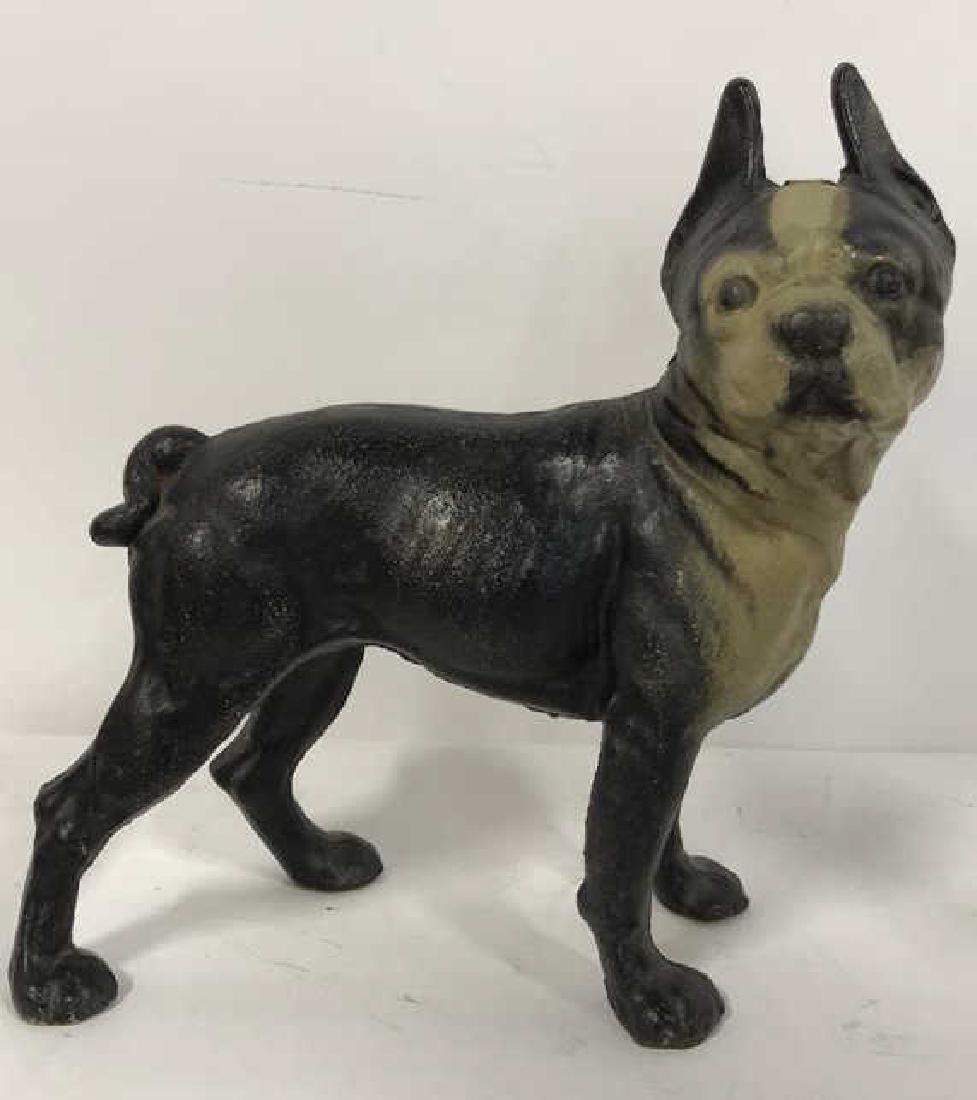 Vintage Cast Iron Boston Terrier Door Stop (1 of 11)