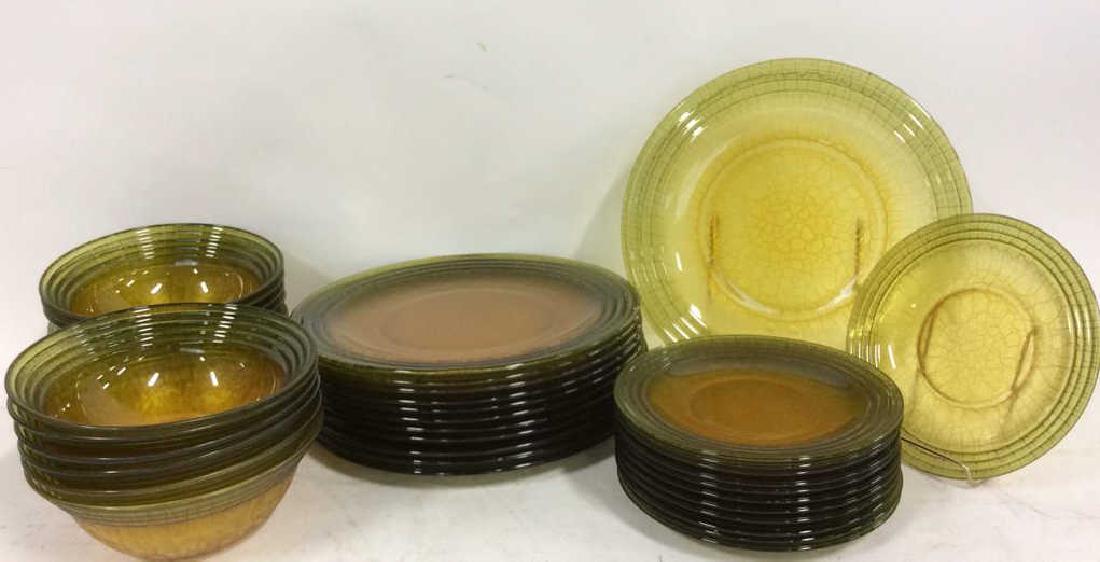 Art Glass Place Settings Set (1 of 9)