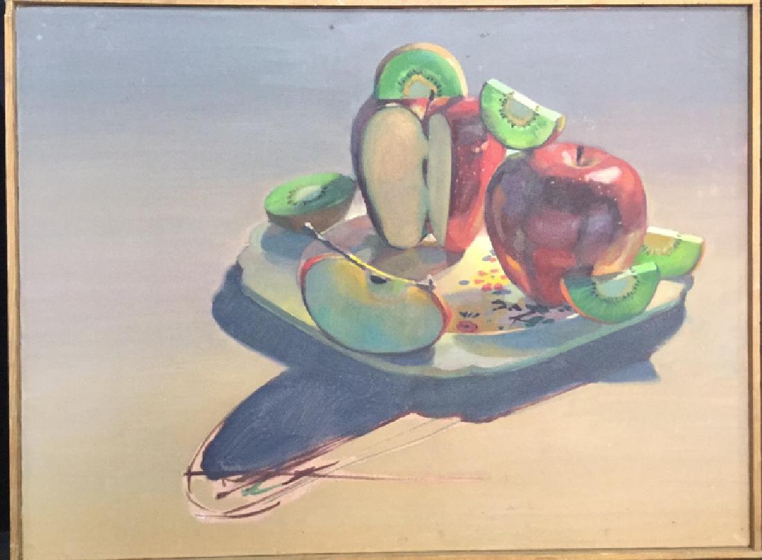 ROBIN SMITH Still Life Painting of Fruit On Canvas (1 of 8)